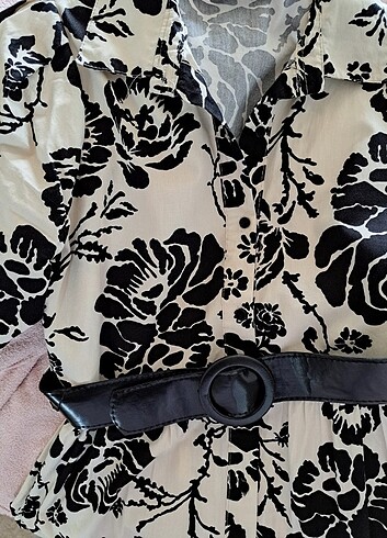 Gömlek elbise - Görsel 4