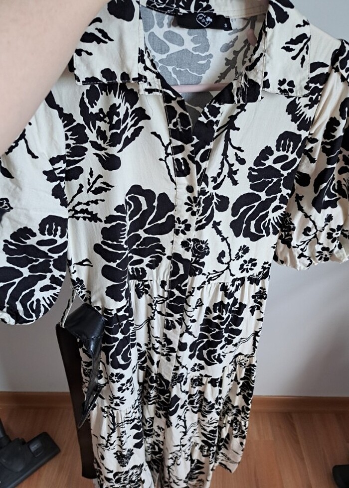 Gömlek elbise - Görsel 3