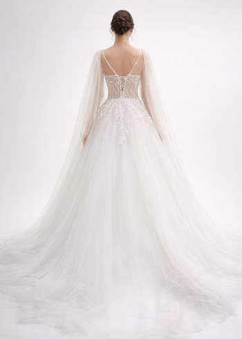 Modern Klasik Prenses Gelinlik - Görsel 3