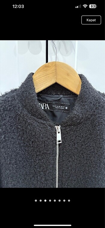 Zara zara ceket