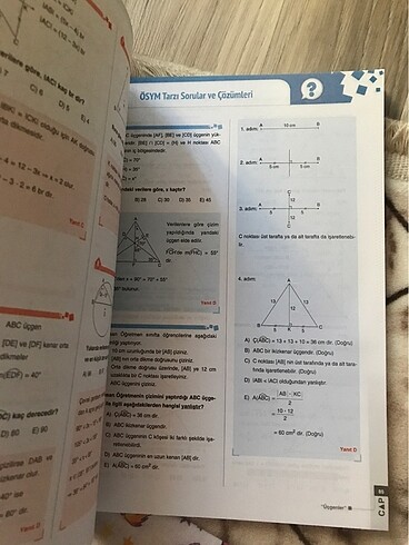  geometri çap yayınları