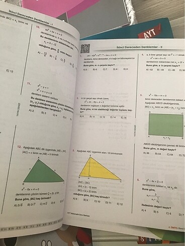  Beden Renk ayt matematik