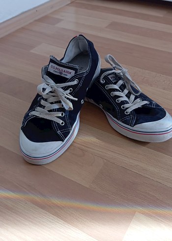 Diğer Polo Ralph Lauren Lacivert Bagcikli Sneaker
