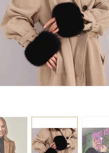 Zara Siyah Pelus Eldivenler