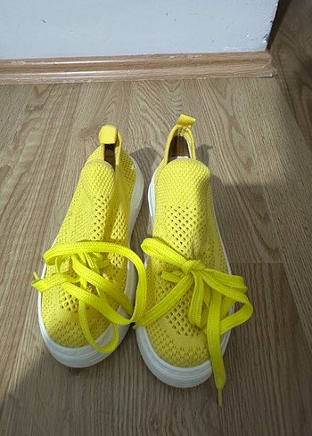 Diğer Canli Sari File Sneaker