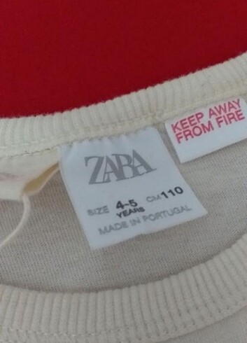 4 Yaş Beden çeşitli Renk Zara takim