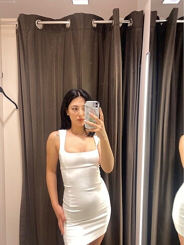 xs Beden beyaz Renk Zara elbise