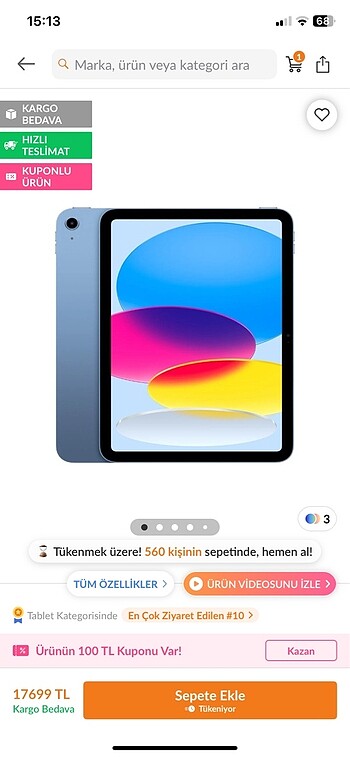  Beden #apple ipad