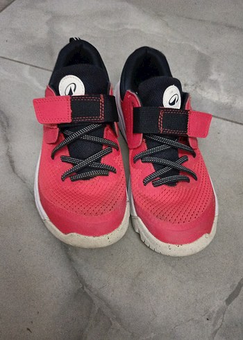 erkek Çocuk kırmızı Spor Ayakkabı Velcro Bantlı