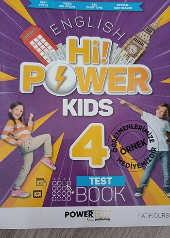 Hi! Power Kids 4 Test Kitabı