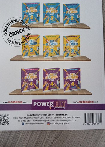 Hi! Power Kids 4 Test Kitabı