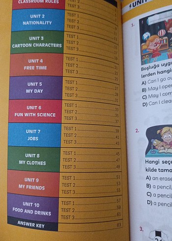 Beden Hi! Power Kids 4 Test Kitabı