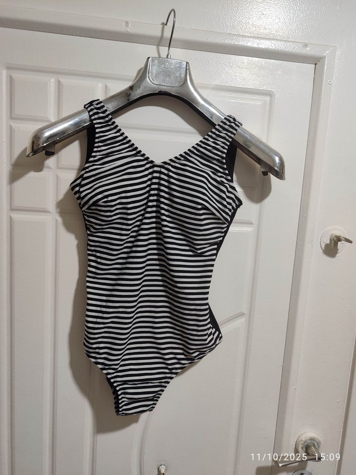 Zebra Desenli İnce Askılı Kadın MayoLar - Görsel 2