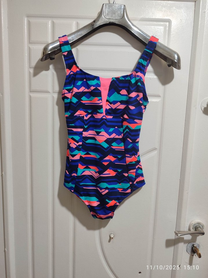 Zebra Desenli İnce Askılı Kadın MayoLar - Görsel 3