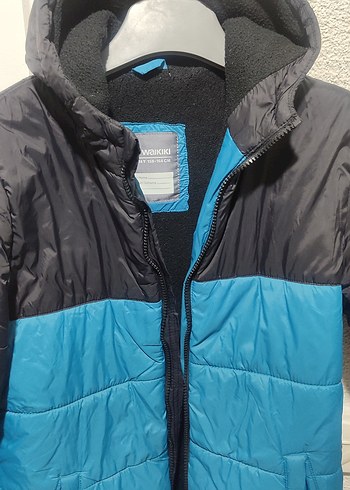 Erkek Çocuk Mavi Siyah Fermuarlı Mont - Görsel 4