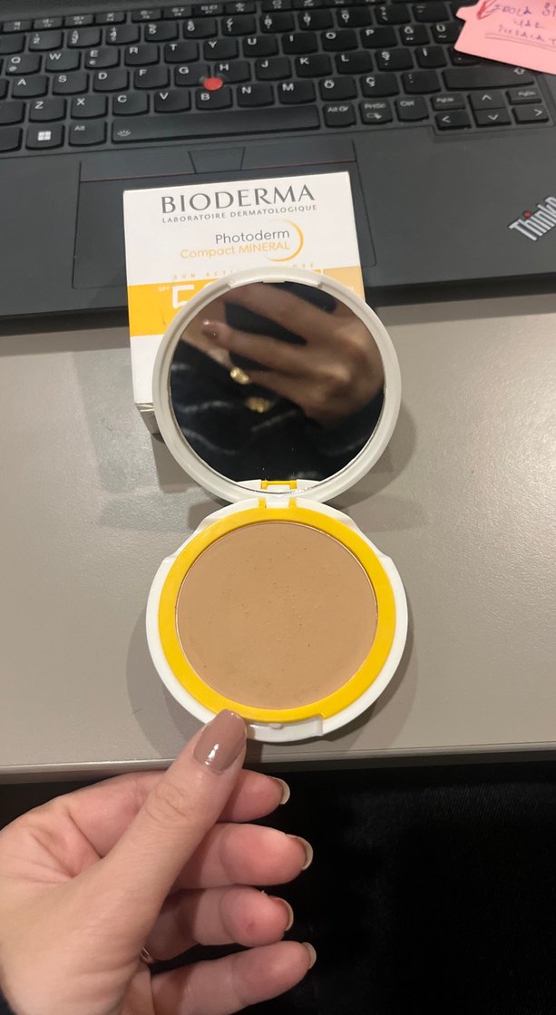 Bioderma Photoderm Compact Mineral SPF50 Renkli - Görsel 3
