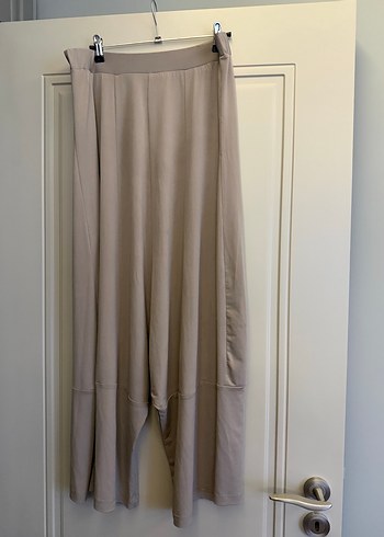 Noi krep jarse Şalvar Pantolon - Görsel 2