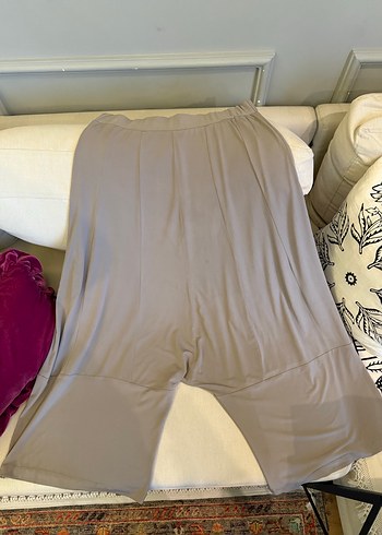 Noi krep jarse Şalvar Pantolon - Görsel 3