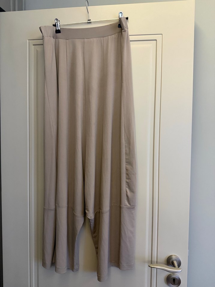 Noi krep jarse Şalvar Pantolon - Görsel 2