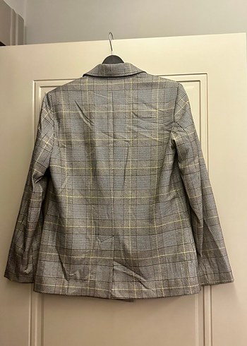 Koton Gri Ekose Blazer Ceket - Görsel 2