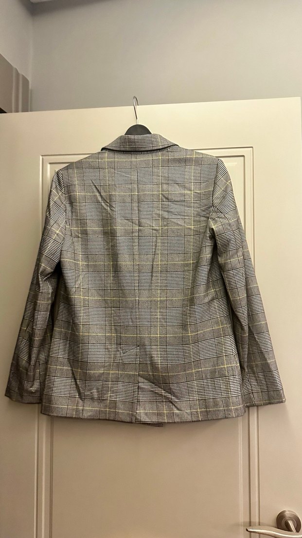 Koton Gri Ekose Blazer Ceket - Görsel 2