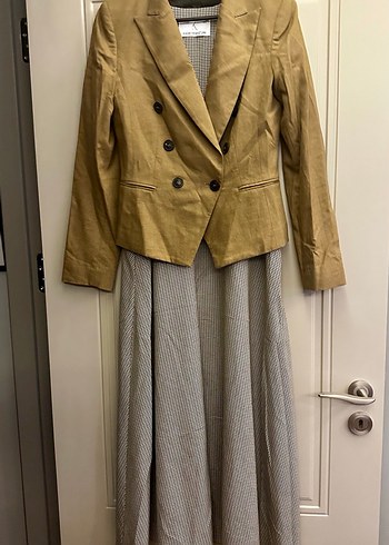 Zara Yün Düğmeli Blazer Ceket - Görsel 3