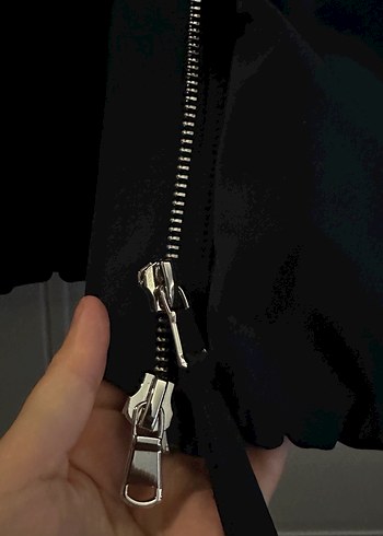 Mango Lacivert mont - Görsel 6