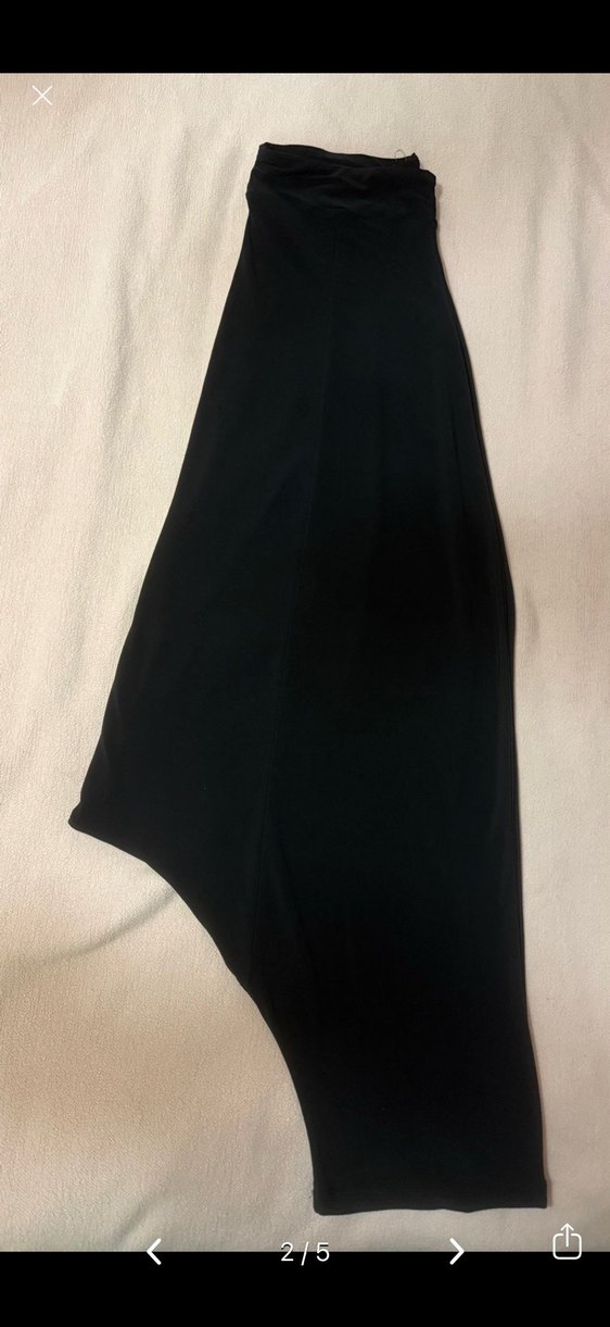 Refka Siyah Salaş Kadın Şalvar Pantolon - Görsel 2