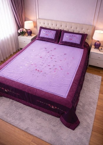 ÇİFT KİŞİLİK MUHTEŞEM YATAK ÖRTÜSÜ - Görsel 3