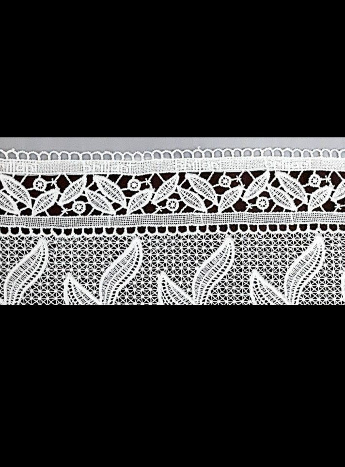 230 CM BRİLLANT KALİTELİ BEMBEYAZ GÜPÜR TÜL PERDE - Görsel 5