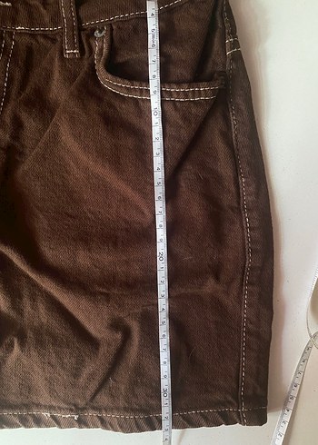 y2k denim kot etek - Görsel 2