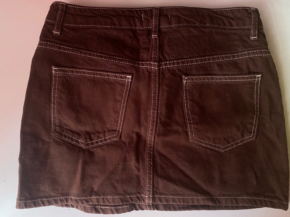 y2k denim kot etek - Görsel 4