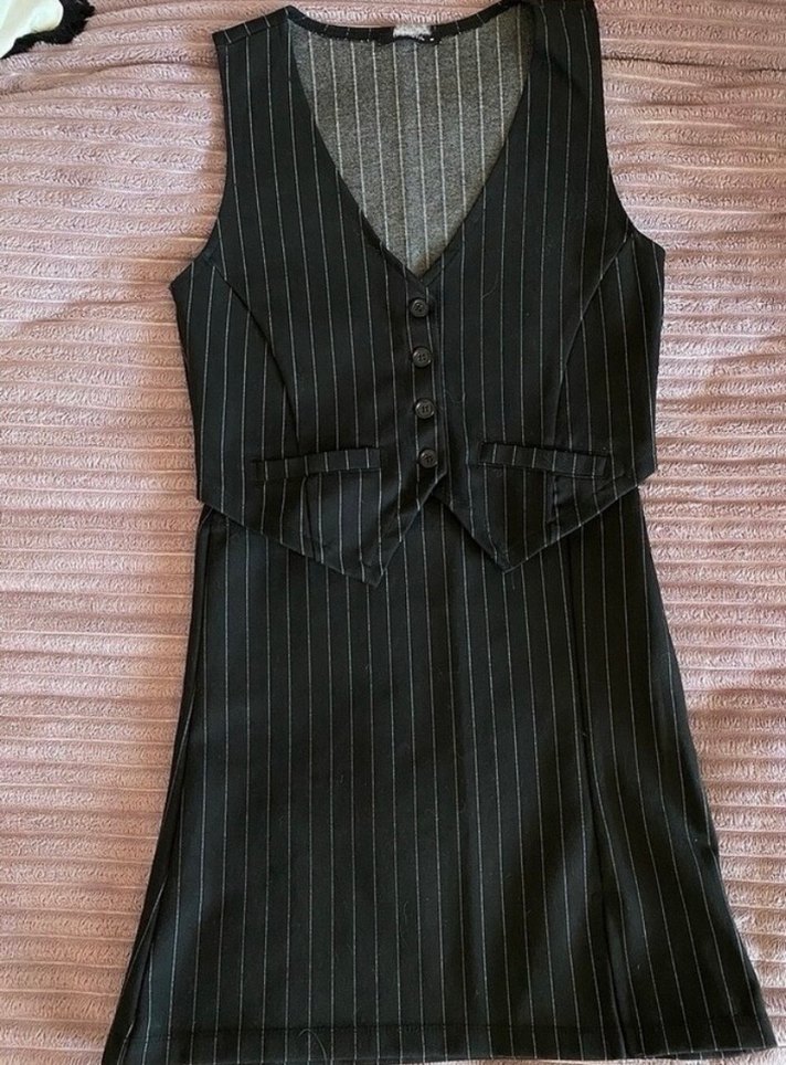 office siren yelek gömlek ve etek takım set - Görsel 2