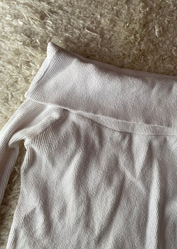 madonna yaka beyaz kazak coquette - Görsel 3