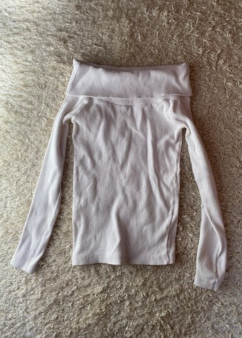 madonna yaka beyaz kazak coquette - Görsel 2