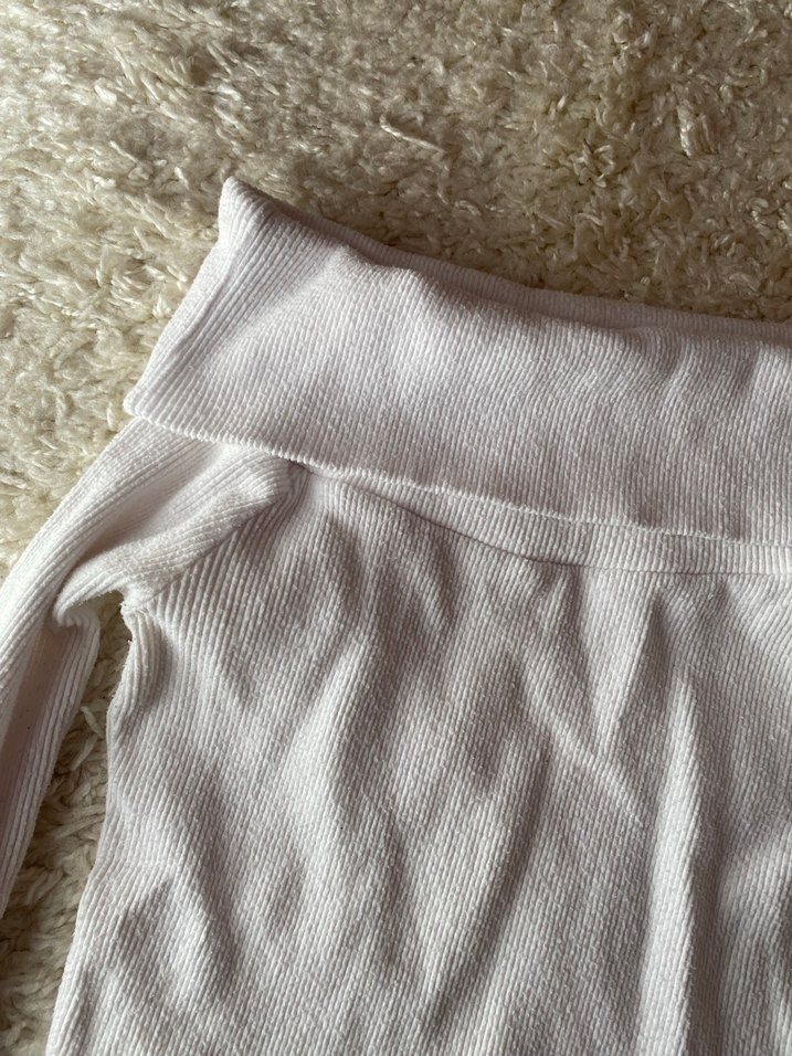 madonna yaka beyaz kazak coquette - Görsel 3