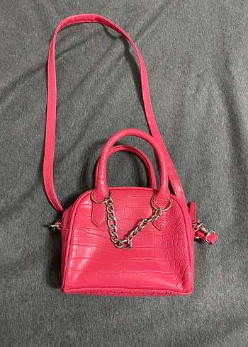 Primark Canli Fusya Mini Capraz Canta