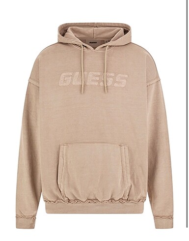 Sıfır Orijinal Guess Kapüşonlu Sweatshirt