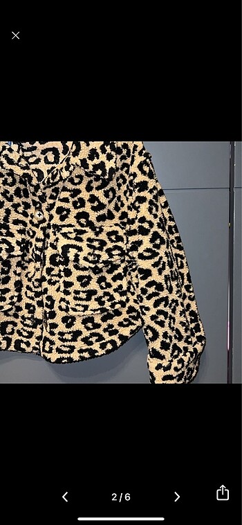 Zara Leopar ceket