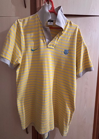 Nike Sari Cizgili Polo Tisort