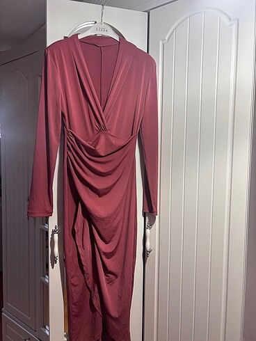 s Beden Drape Elbise