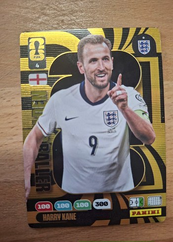 Panini 2026 Wc Harry Kane Golden Baller