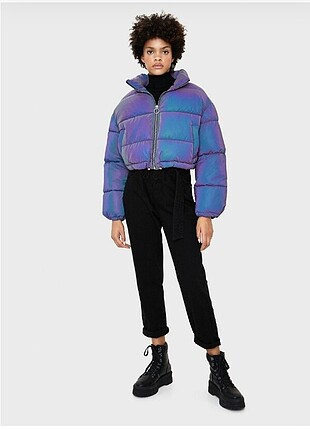 Sıfır bershka reflektor mont