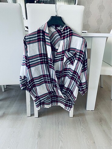Çok şık kruvaze yaka Select marka gömlek