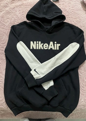 Nike Air Siyah Kapusonlu Sweatshirt