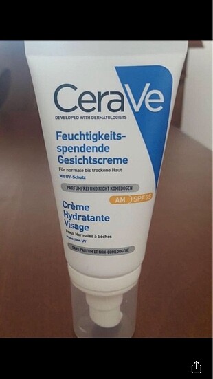 CeraVe nemlendirici yüz kremi