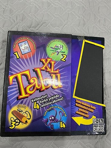 Büyük boy XL Tabu