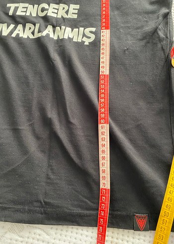 Siyah Baskılı kadın ve Erkek tshirt takım - Görsel 10