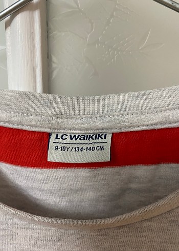 Kırmızı Çizgili Erkek Çocuk Sweatshirt - Görsel 2