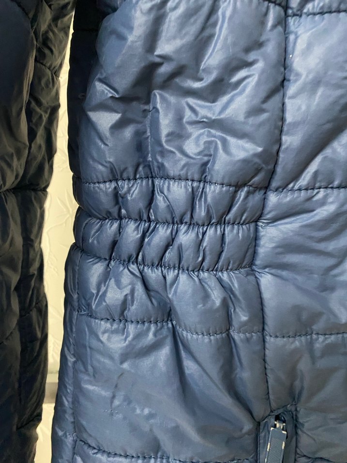 Fermuarlı 38 beden  Lacivert Kadın Kışlık Mont - Görsel 4